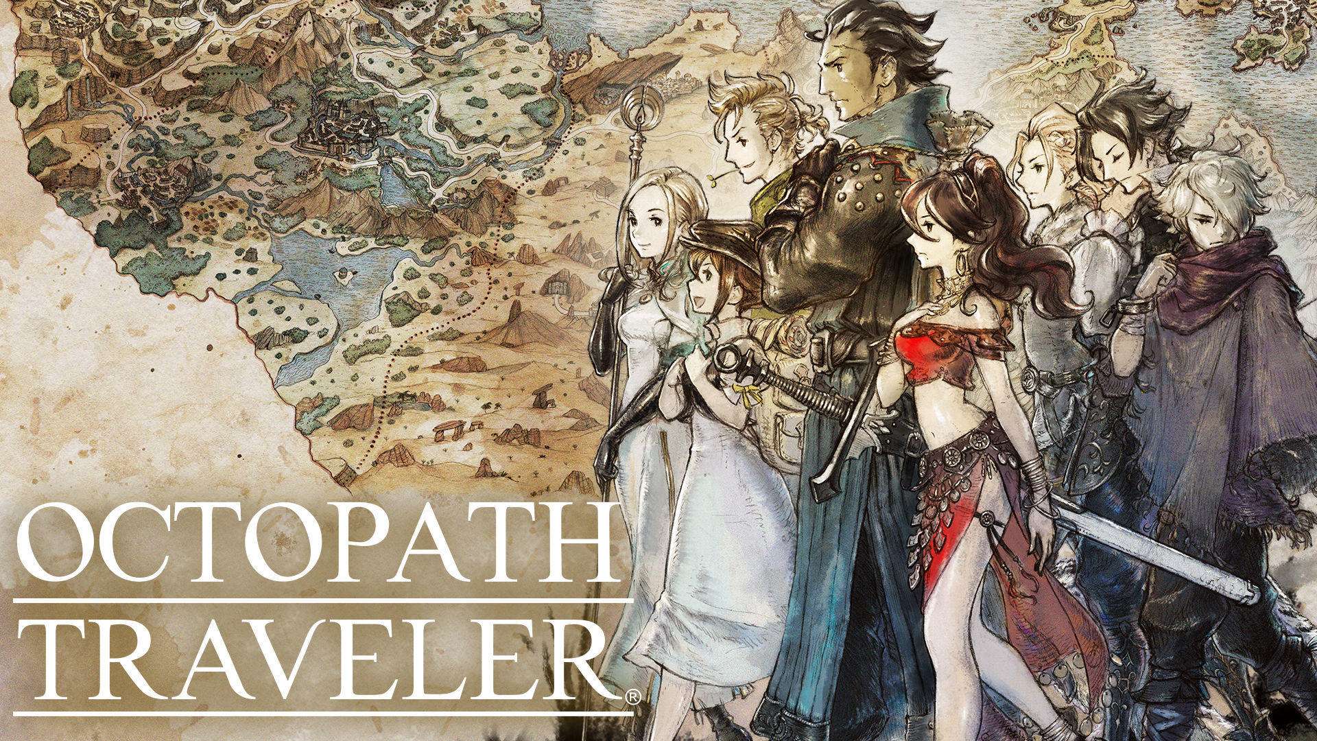 《八方旅人》（Octopath Traveler）pc中文破解版 百度网盘下载