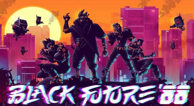 黑色未来88（Black Future ’88）官方中文版 横版像素动作射击游戏